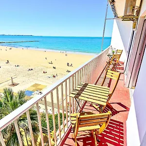En Playa Con Balcón, Wifi Apartamento El Puerto de Santa María